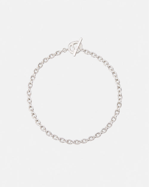 dicci bracelet with signature clasp and cable chain