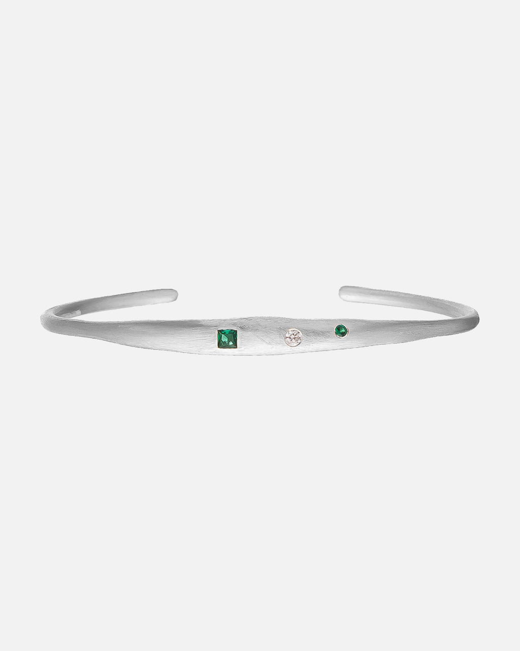 emerald bracelet silver 925