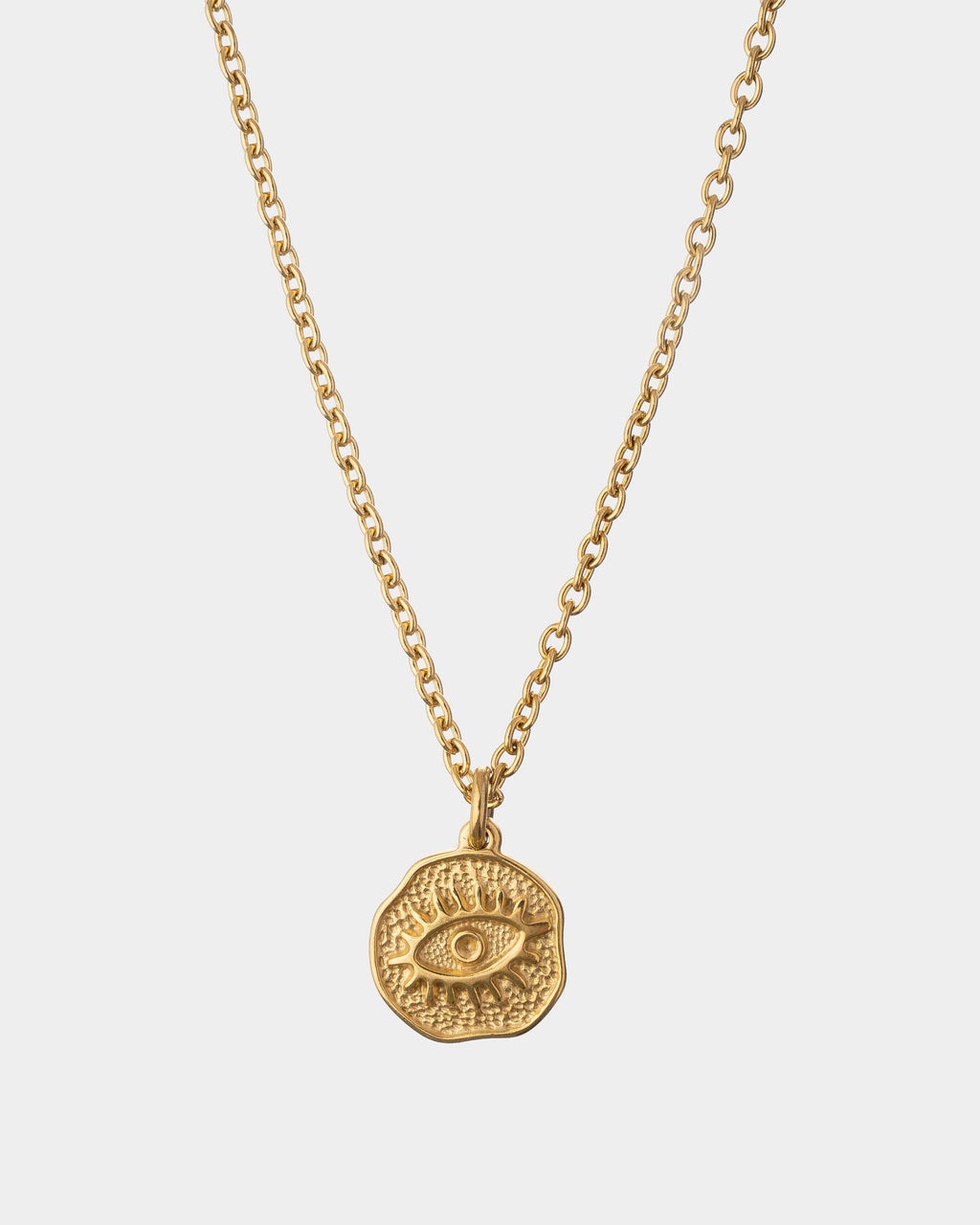 golden-eye necklace