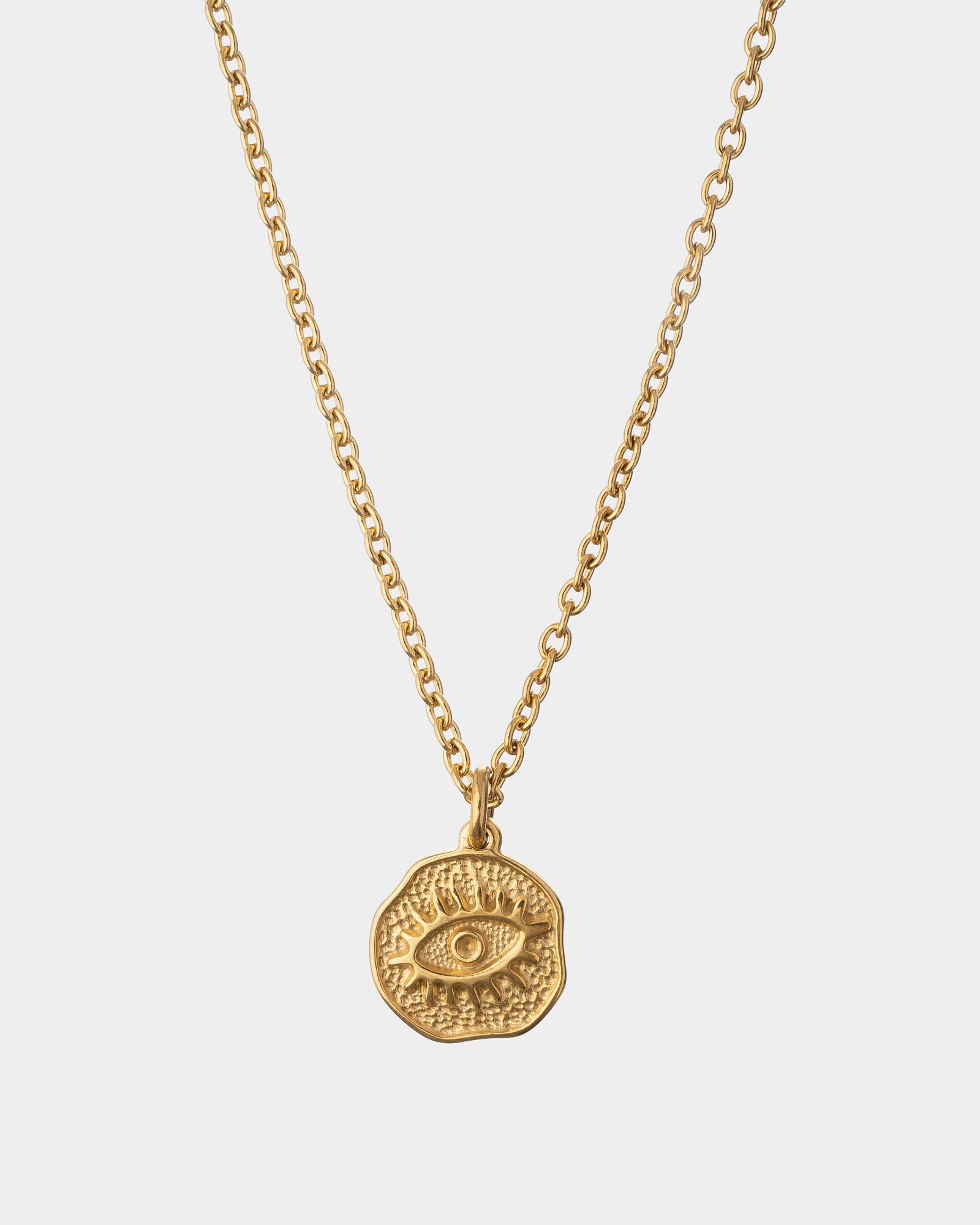 golden-eye necklace