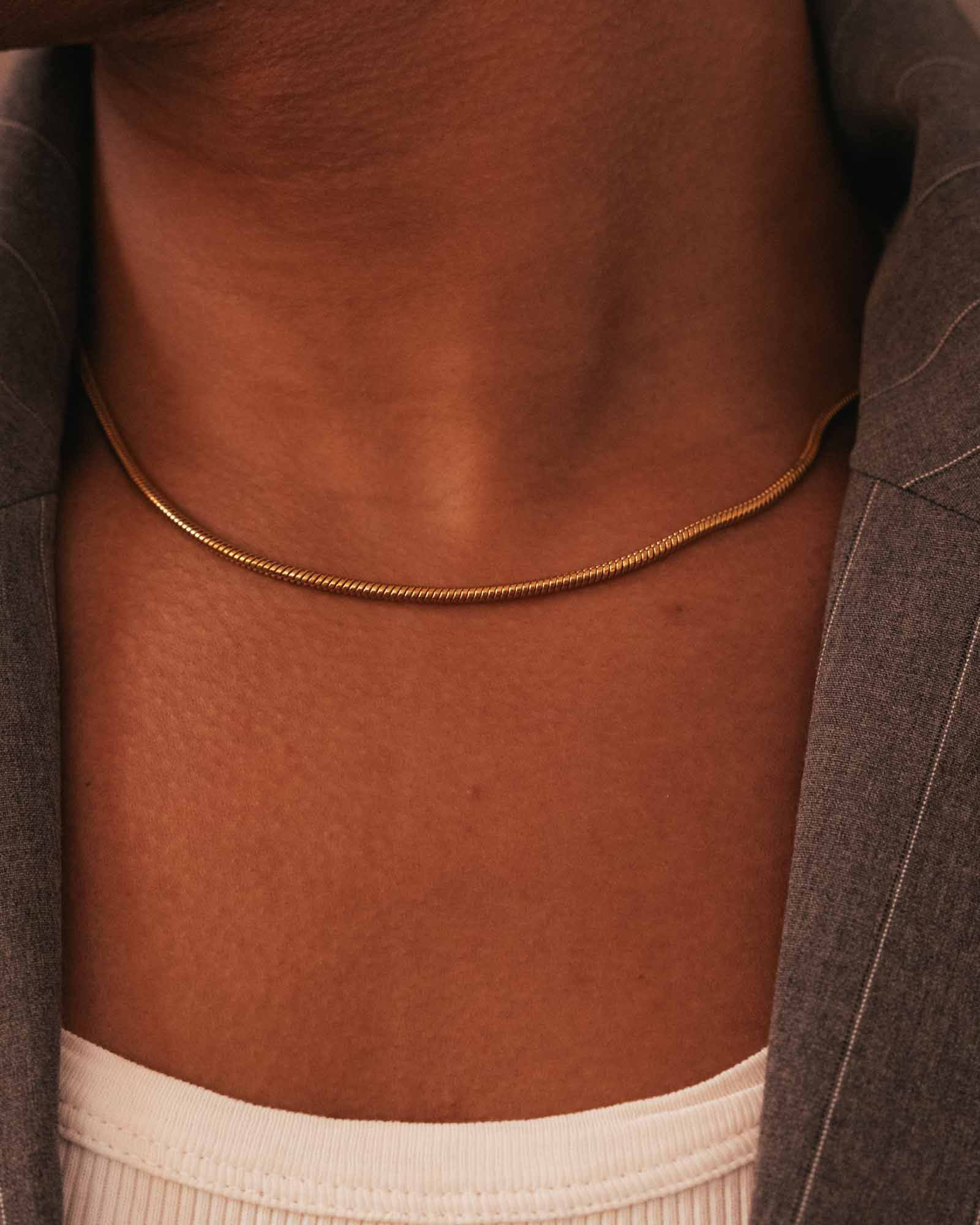 golden Regular Snake Chain 2,5 mm