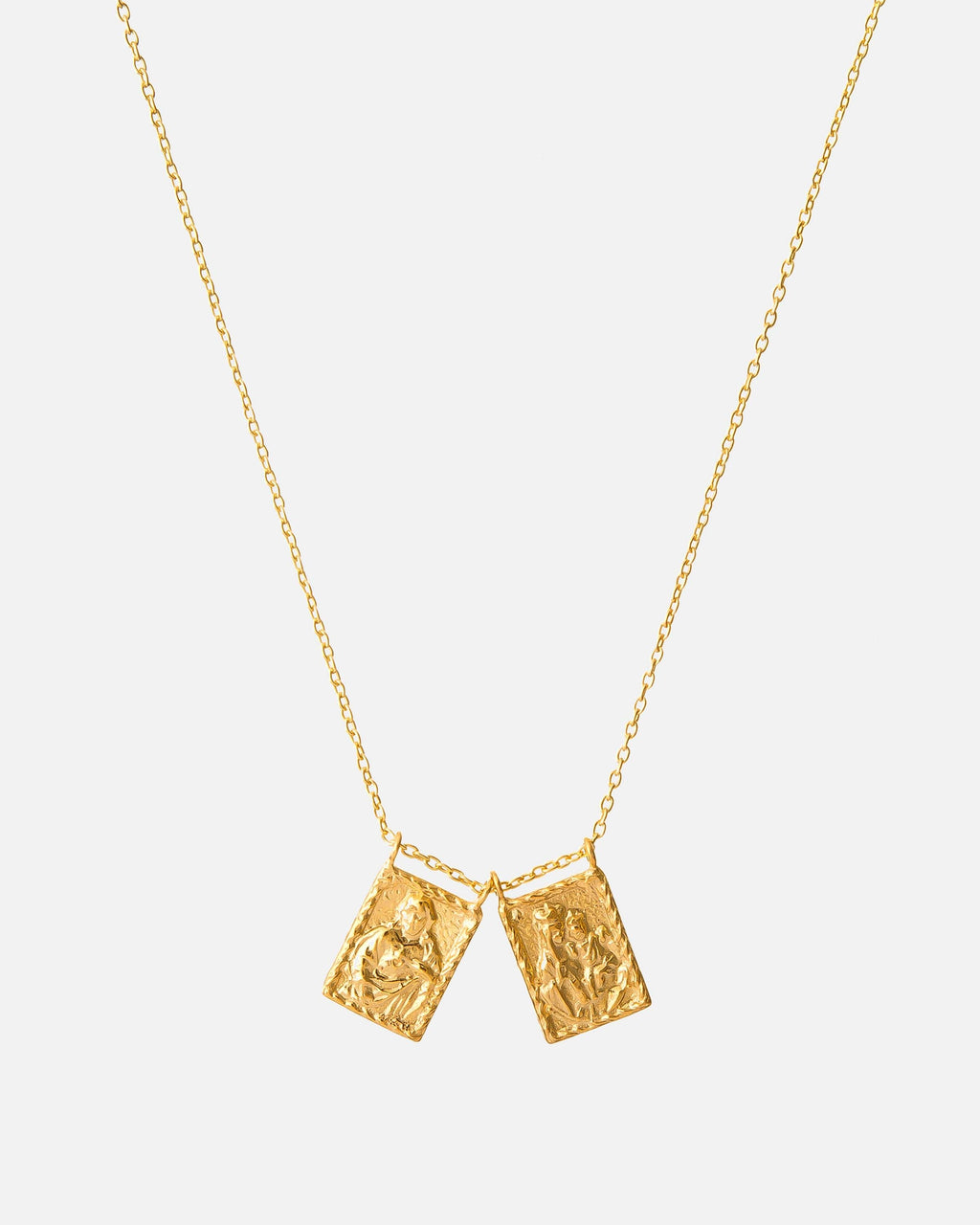 Golden Sacred Heart Scapular