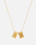 Golden Sacred Heart Scapular