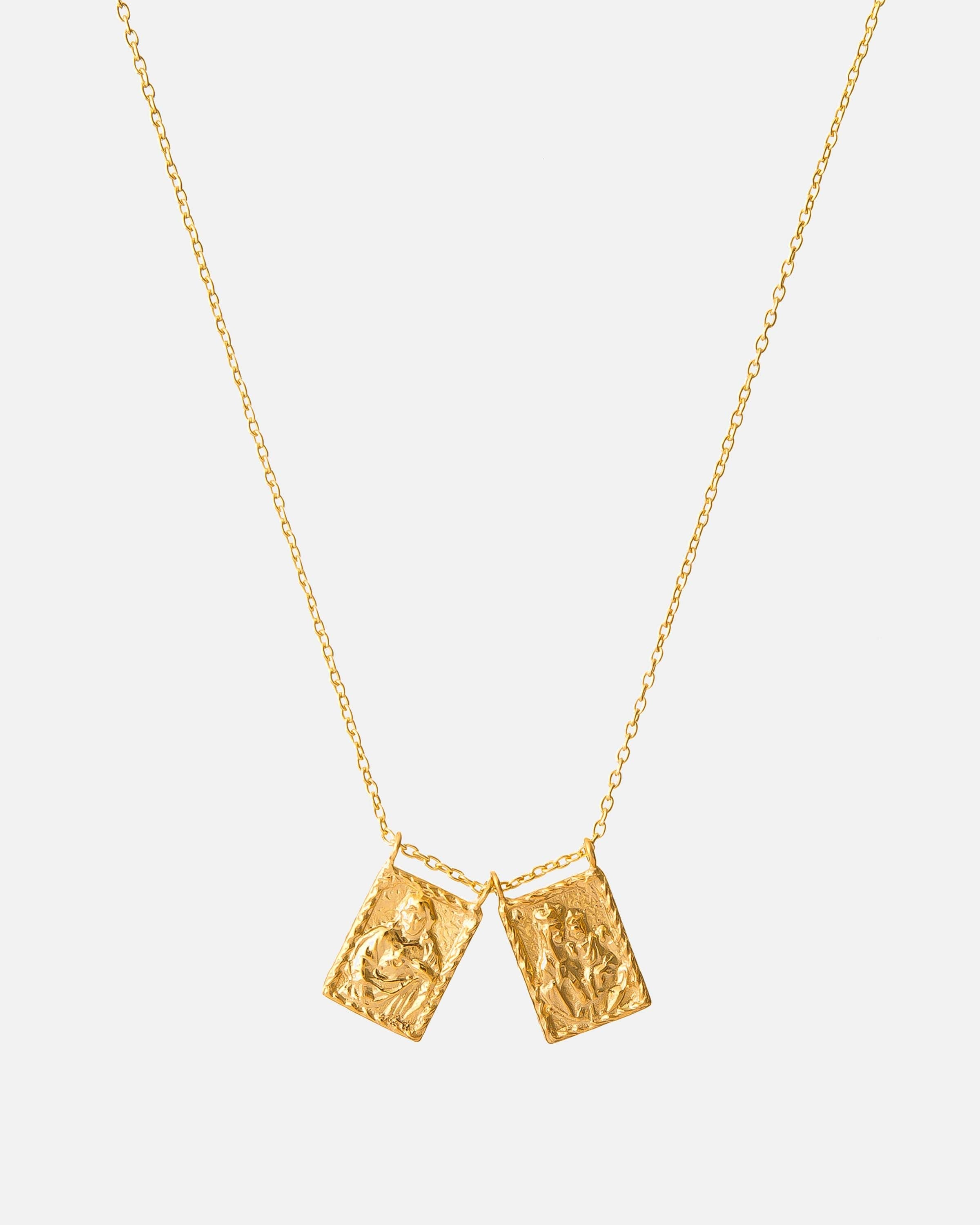 Golden Sacred Heart Scapular