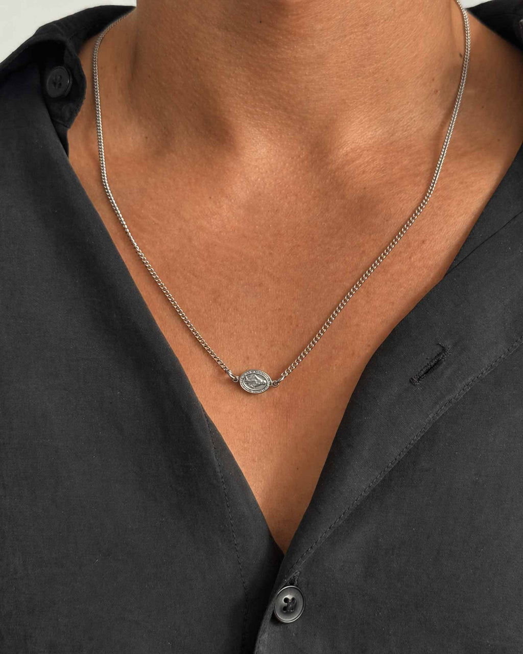 men_wearing_Lady_of_Miracles_Scapular_silver