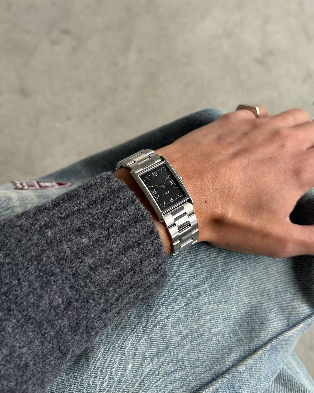 muse black watch steel strap