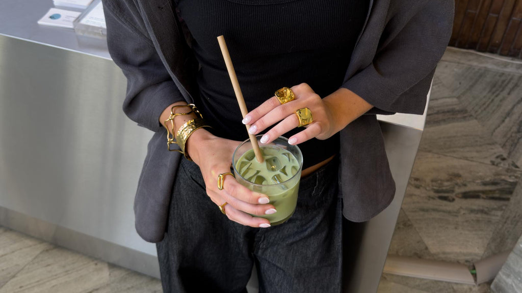 Organic Golden Chain Necklace