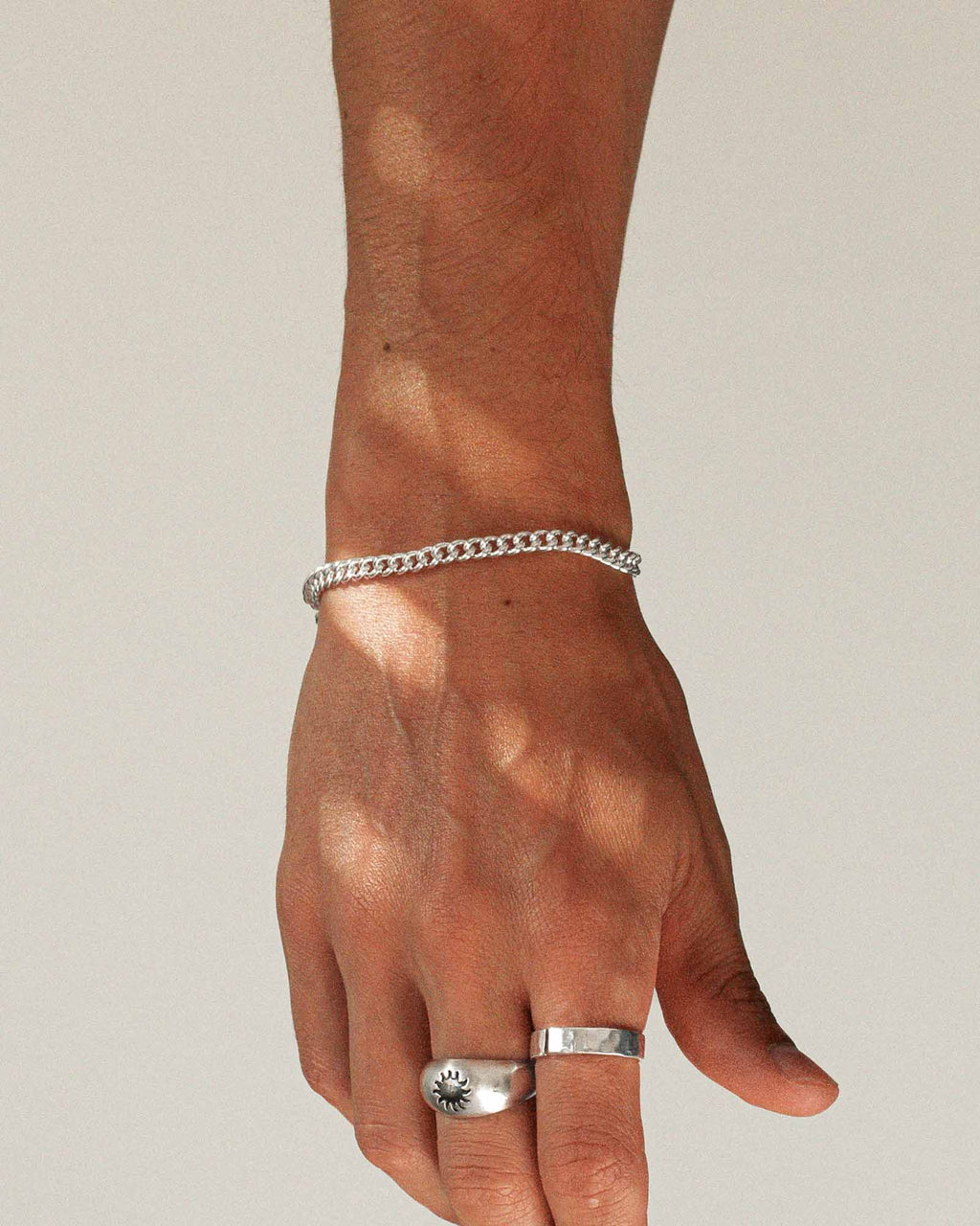 pulsera curb cadena de plata 925