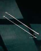 Pulseras de cadena de serpiente de plata 925 de 3 mm y 4 mm sobre un fondo neutro