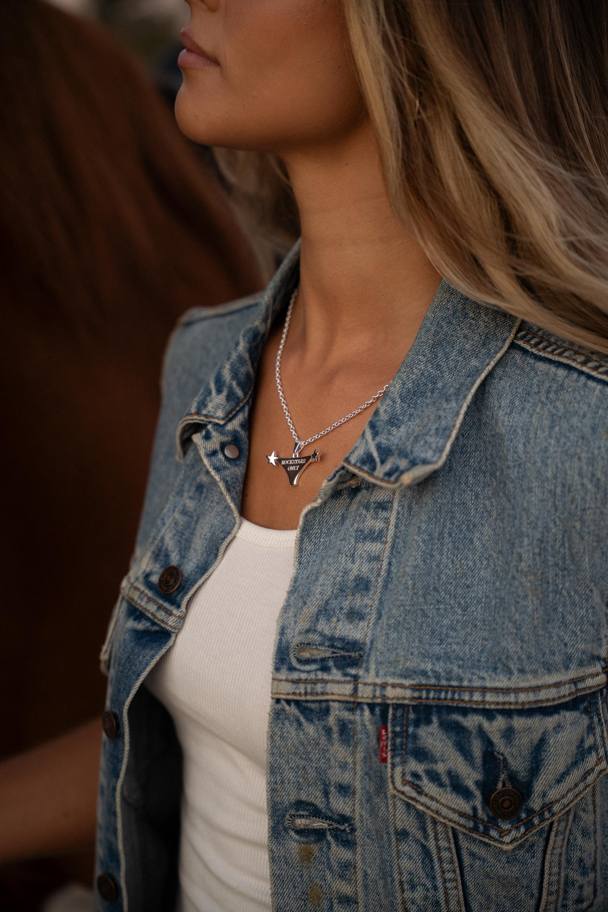rockstars necklace woman