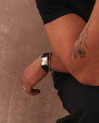Pulsera de cadena Rolo de plata de 5 mm