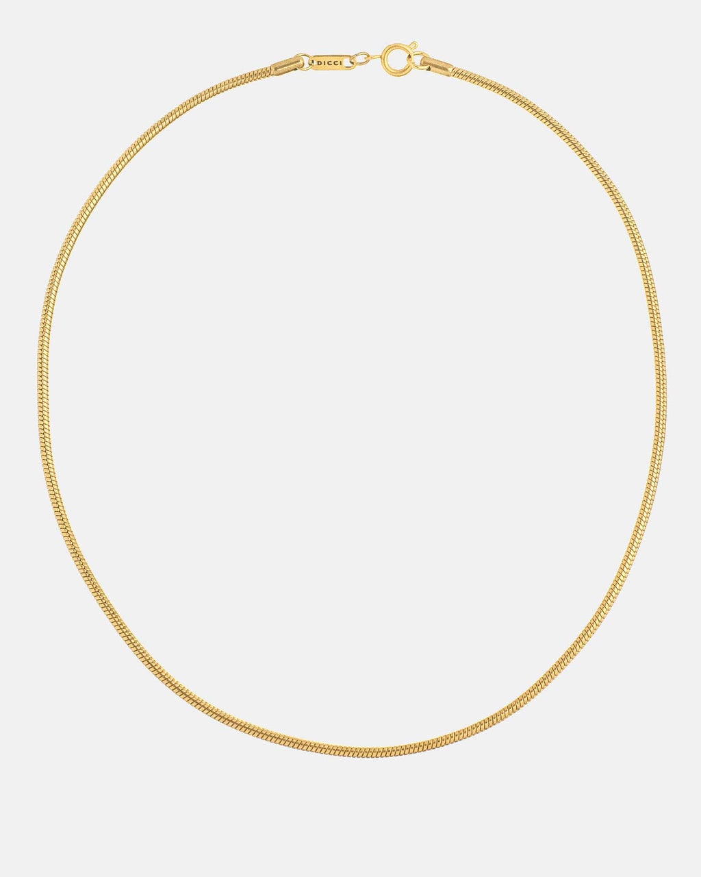 golden regular snake chain