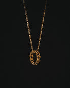 Oia - Collar de acero dorado 3*1 - Cadena de Oro - Joyería Unisexo Online - Dicci