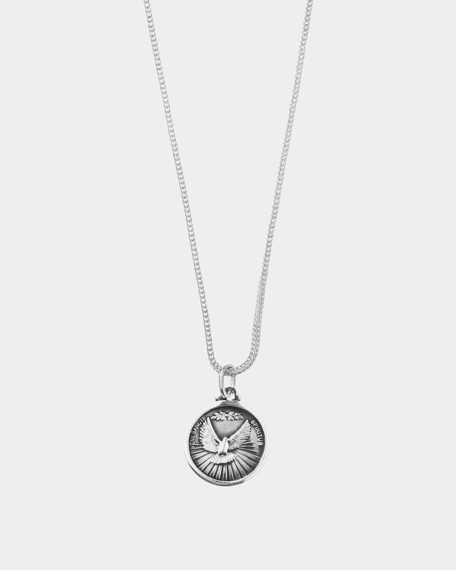 Holy Spirit - 925 Sterling Silver Necklace with 'Holy Spirit' pendant - Online Unissex Jewelry - Dicci