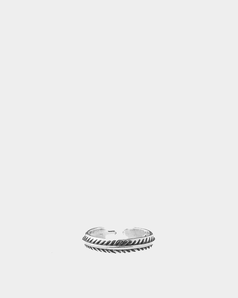 Feather Slim - 925 Silver Ring - 925 Silver Unissex Rings Online - Dicci