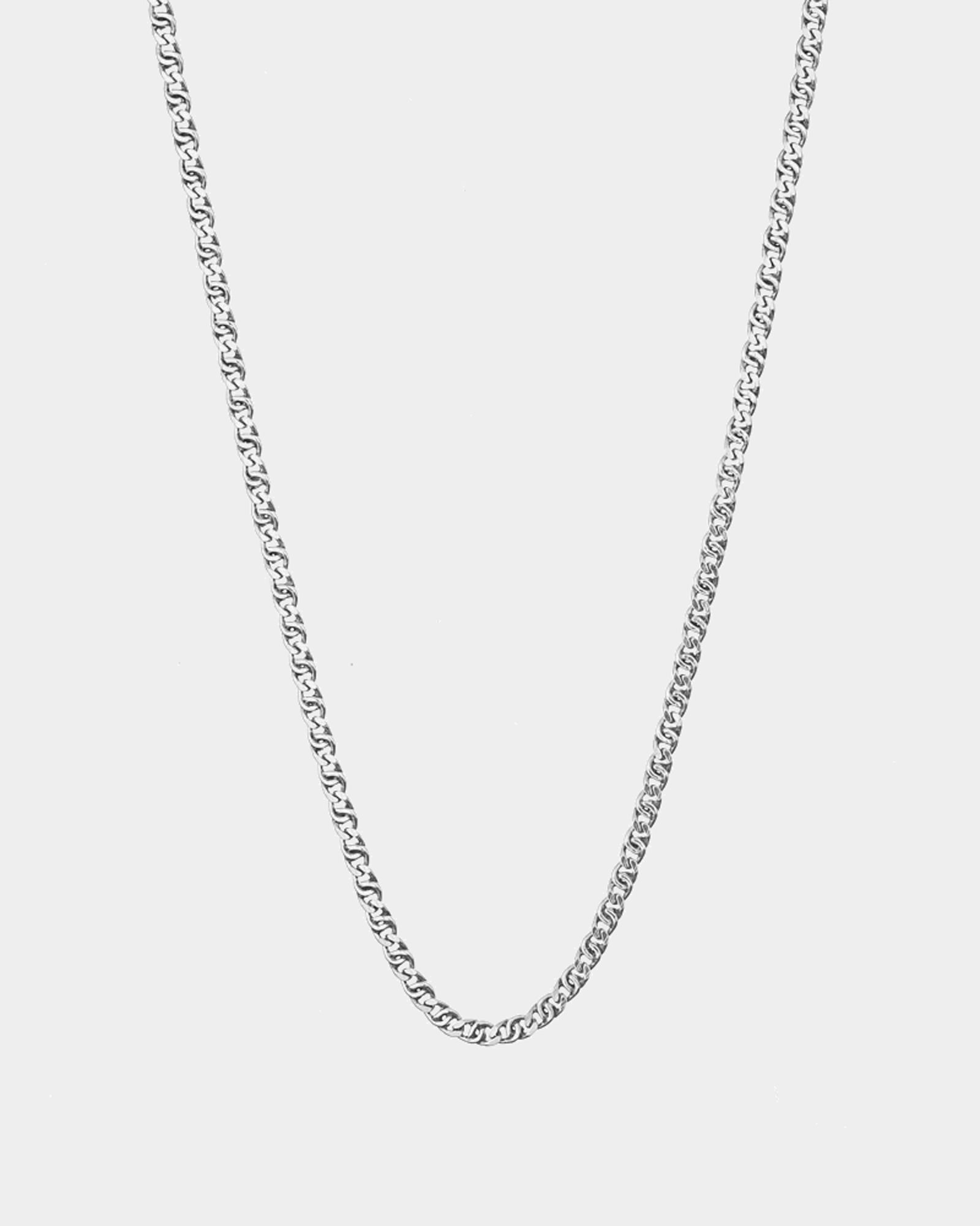 925 Sterling Silver Necklace 'Cuban Chain' - Online Unisex Necklaces - Dicci