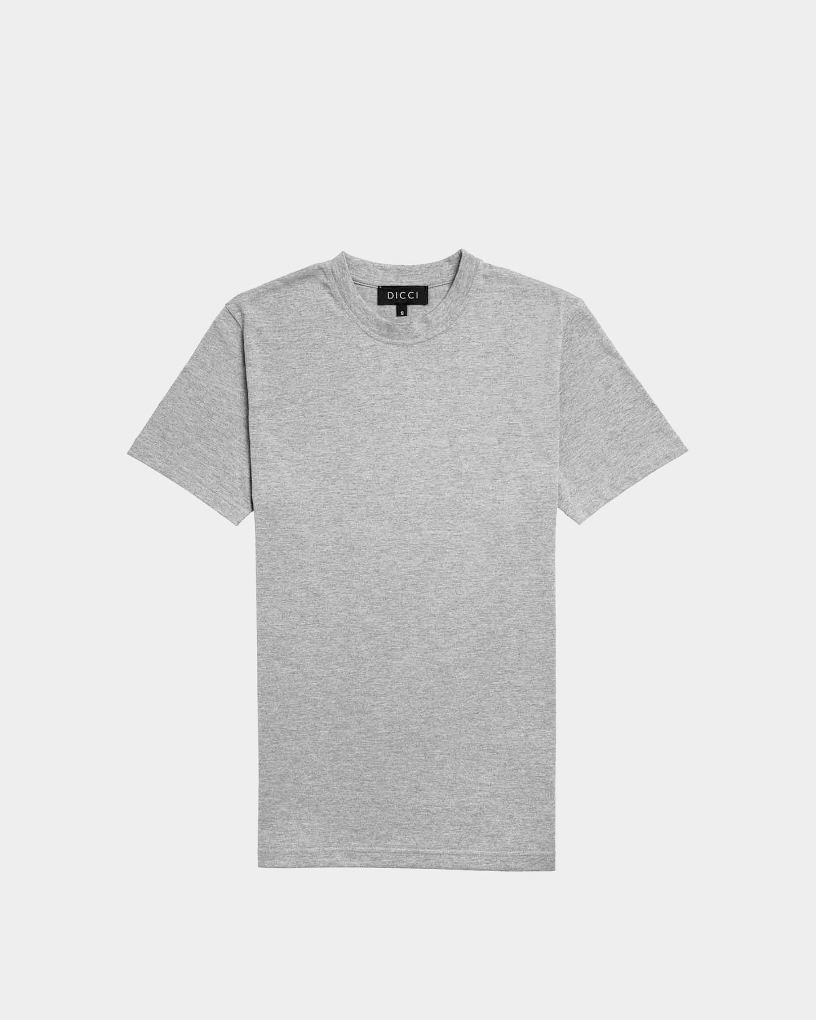 Basic Grey T-shirt - Regular Fit T-shirts - Dicci – DICCI