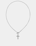 Stainless Steel Necklace Boho Twisted Cross - Online jewelry Dicci