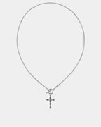 Stainless Steel Necklace Boho Twisted Cross - Online jewelry Dicci