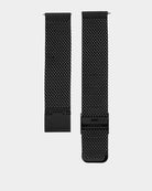 Bracelet for watch - Black Mesh Stainless Steel Strap - Bracelet for watch - Online Unissex Jewelry - Dicci