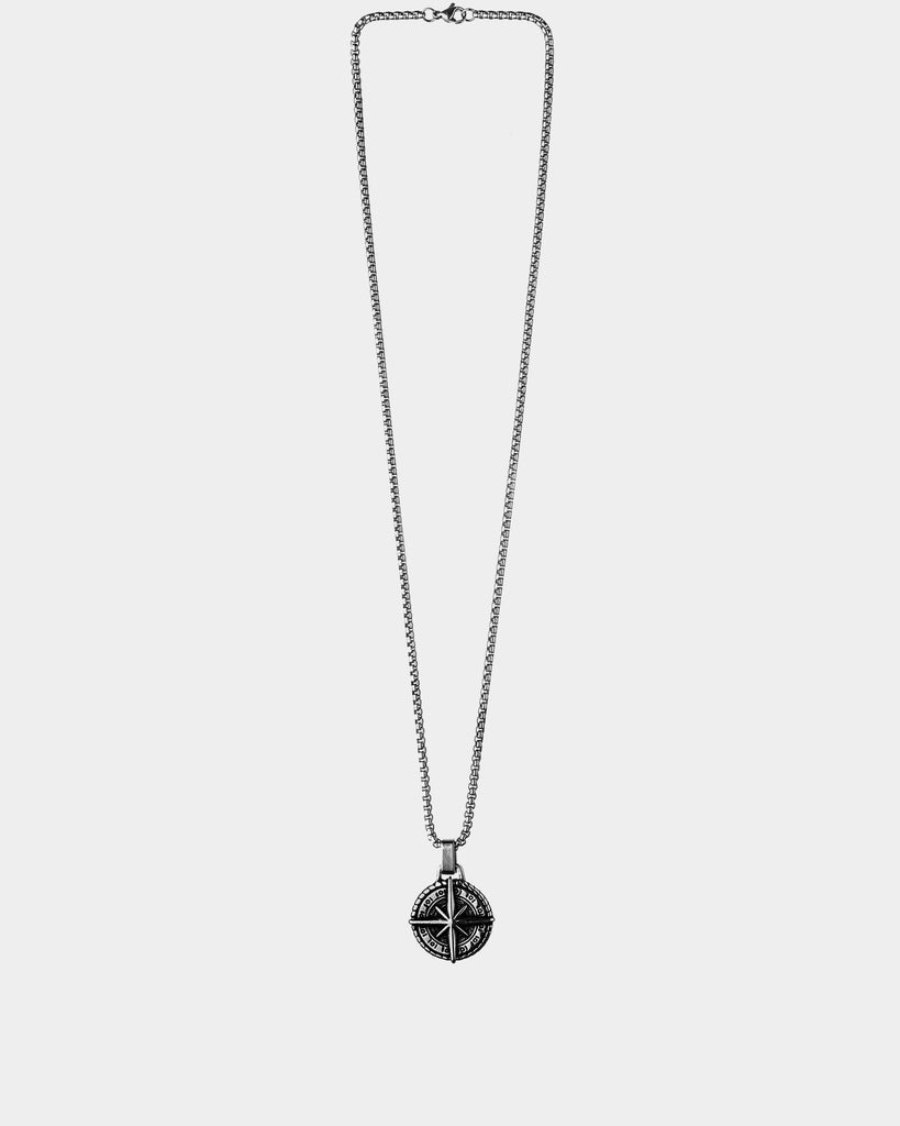 Compass - Collar de Acero Inoxidable - joyería online - Dicci