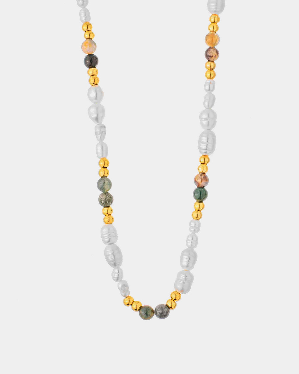 Menorca - Collar de Perlas y Piedras 'Menorca' - Joyería Unisexo Online - Dicci