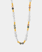 Menorca - Collar de Perlas y Piedras 'Menorca' - Joyería Unisex Online - Dicci