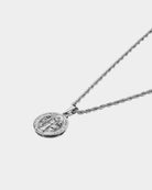 Collana St. Benedict's II - Collana in acciaio inossidabile con pendente 'St. Benedicts' - Gioielli unisex online - Dicci