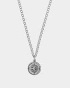 Collar Rosa de los Vientos - Collar de acero inoxidable con colgante de «Rosa de los Vientos» - Joyería Unisex Online - Dicci