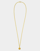 Collar de San Benito - Collar de Acero Inoxidable Dorado con Colgante de 'San Benito' - Joyería Unisexo Online - Dicci