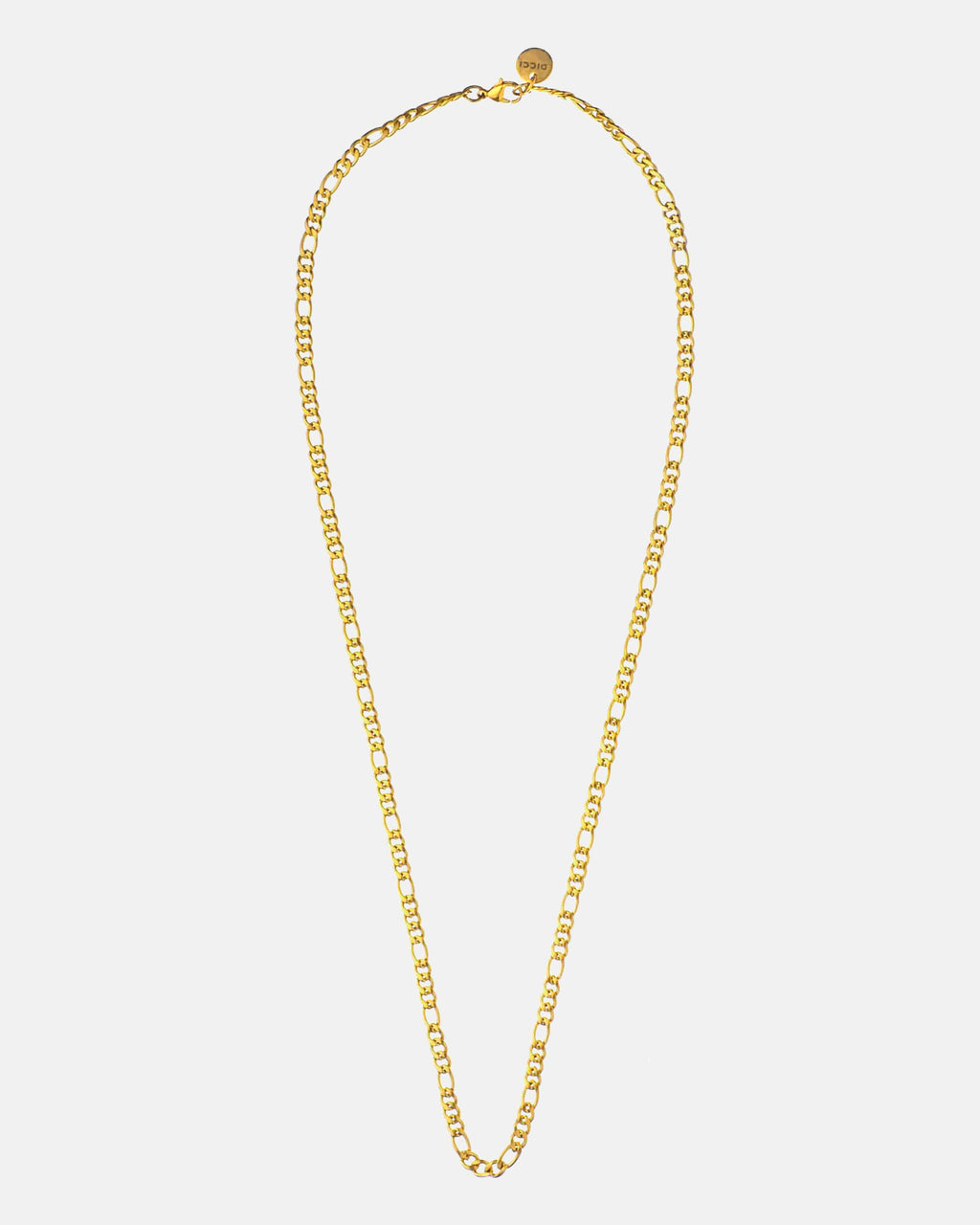 Namibia - Collar de acero dorado 'Namibia' - Cadena dorada - Joyería Unisexo Online - Dicci