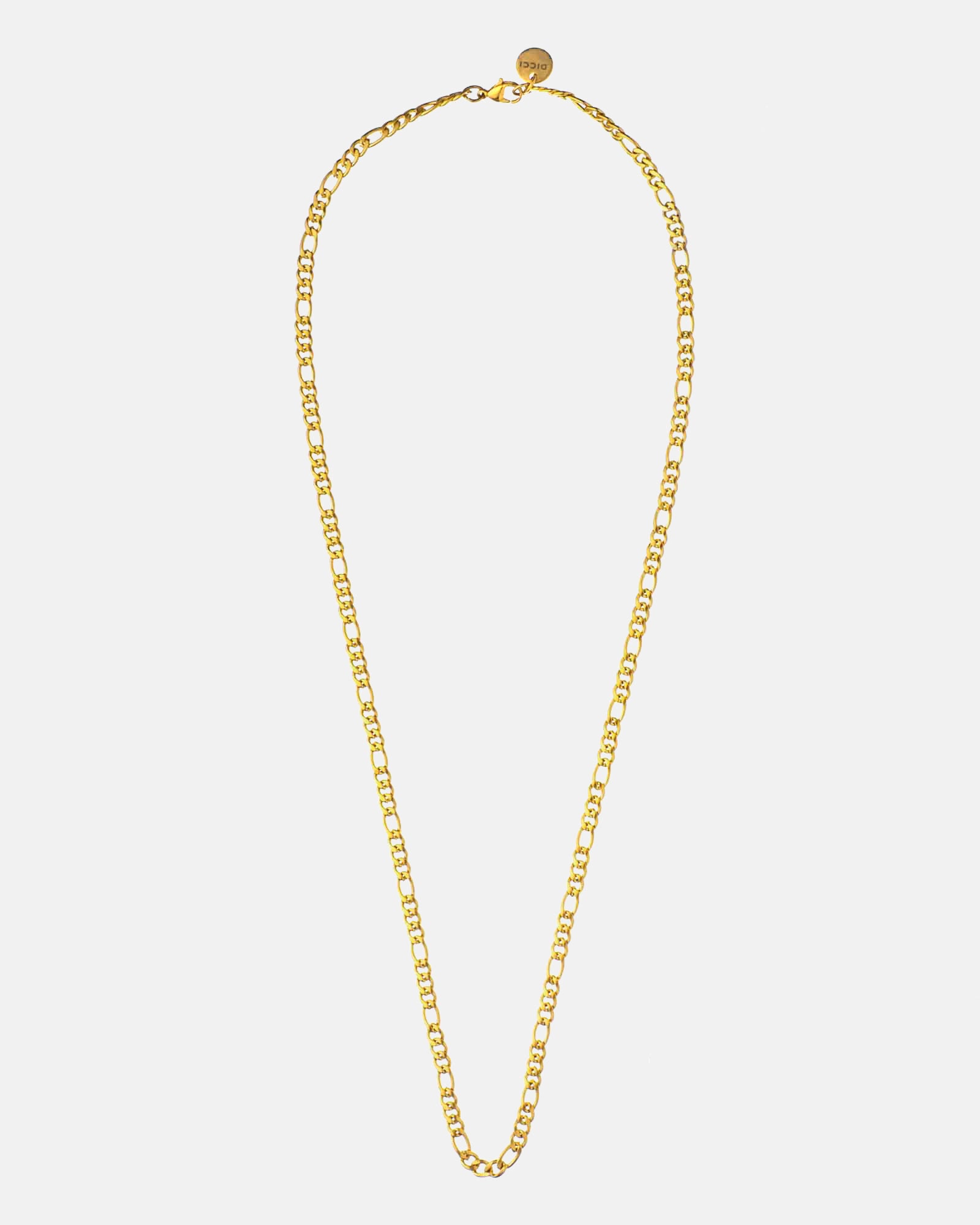 Namibia - Collar de acero dorado 'Namibia' - Cadena dorada - Joyería Unisexo Online - Dicci