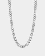 silver collar de acero inoxidable - Joyería Unisexo Online - Dicci
