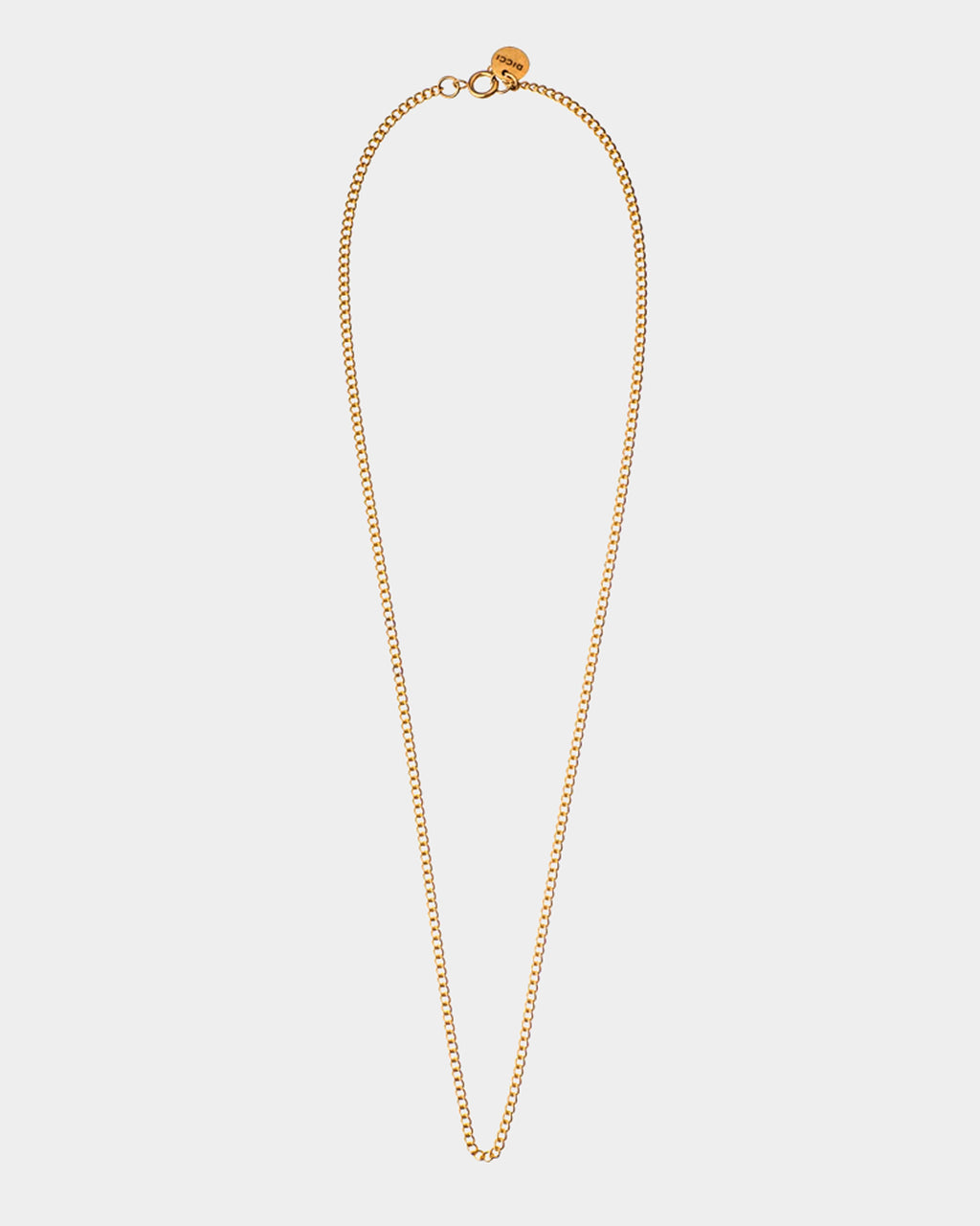 Milano - Collar de acero inoxidable dorado 'Milano' - Joyeria Unisexo Online - Dicci