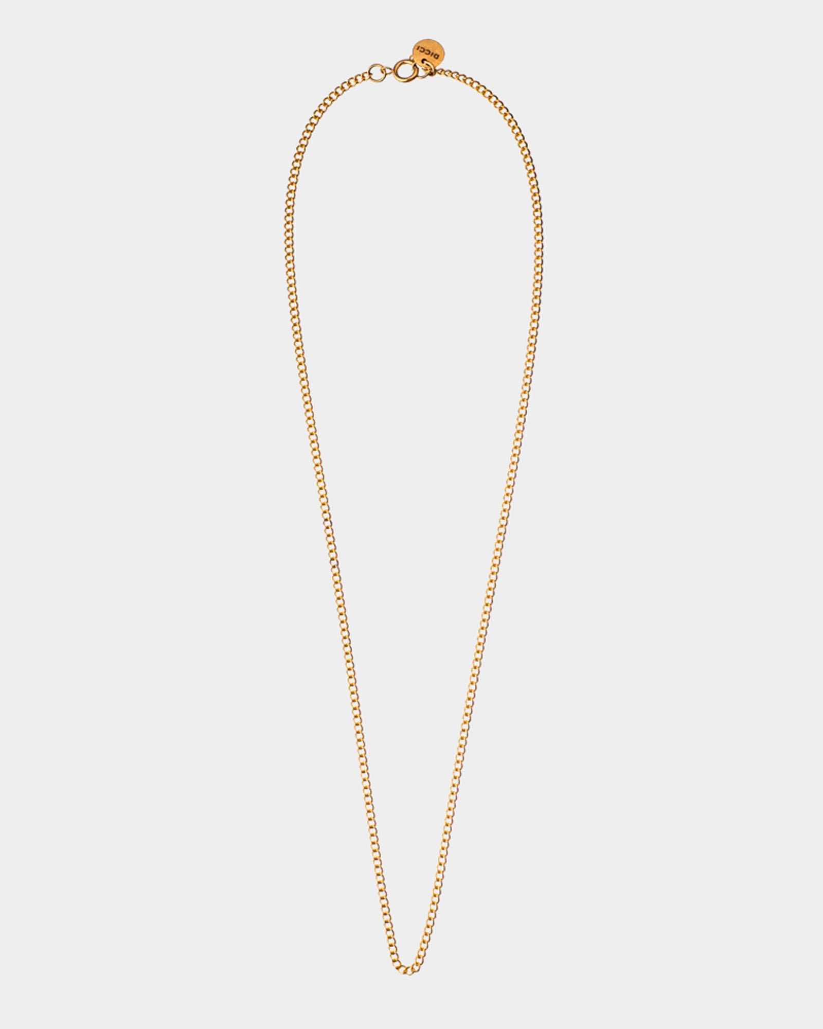 Milano - Collar de acero inoxidable dorado 'Milano' - Joyeria Unisexo Online - Dicci