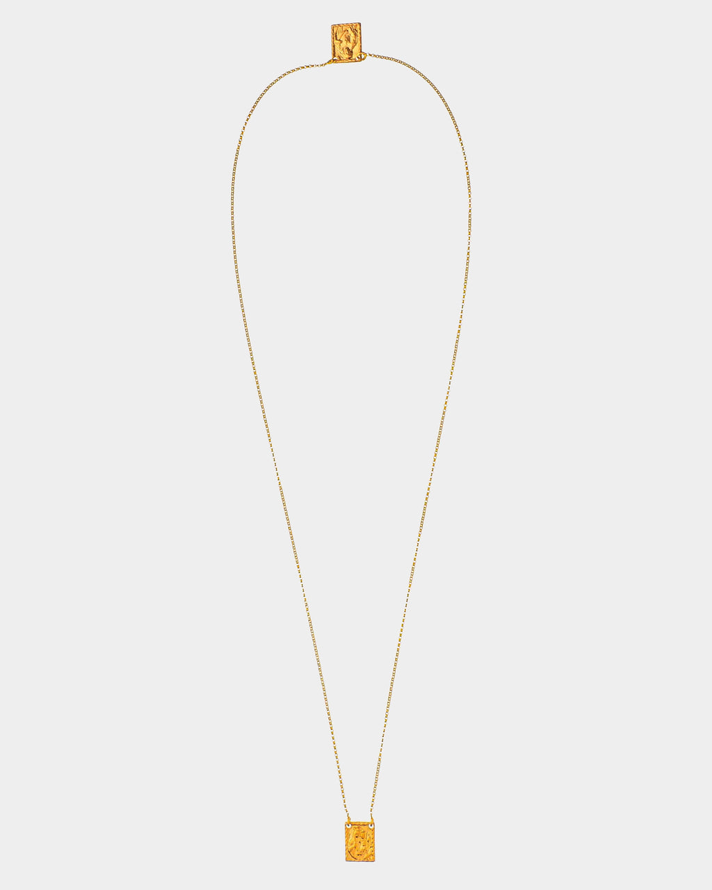 Escapulario de Plata de Ley Dorado 'Do Carmo'- Escapulario de Plata - Escapularios Unisexo Online - Dicci