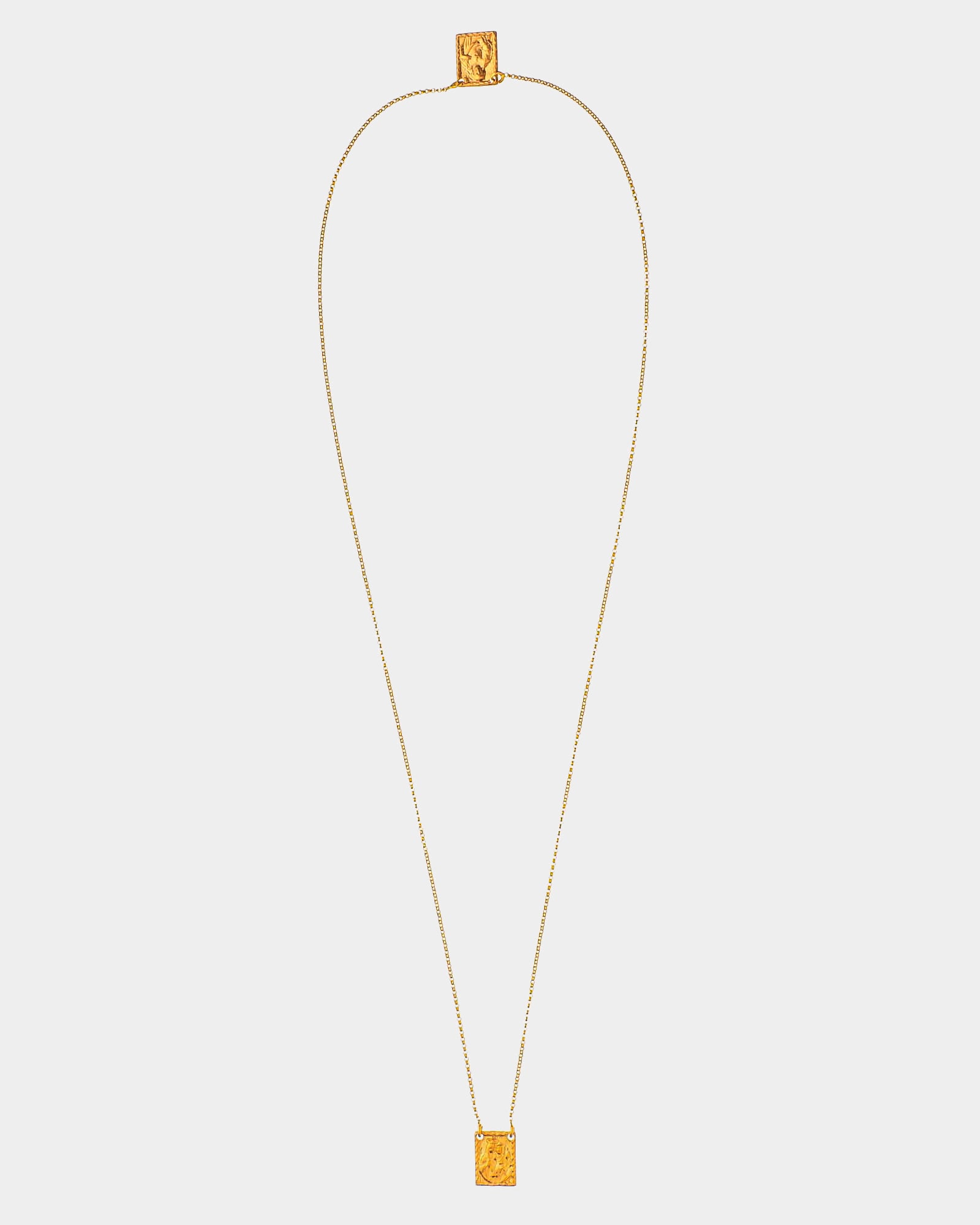 Escapulario de Plata de Ley Dorado 'Do Carmo'- Escapulario de Plata - Escapularios Unisexo Online - Dicci