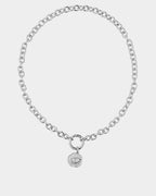 silver Eye of Providenve - Stainless Steel Chain Necklace