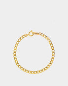 Minsk - Golden Stainless Steel Bracelet 1*1 - Online Unissex Jewelry - Dicci