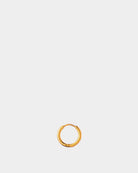 Golden Stainless Steel Earring 8mm - Hoop Earring - Online Unissex Jewelry - Dicci