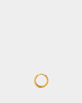Golden Stainless Steel Earring 8mm - Hoop Earring - Online Unissex Jewelry - Dicci