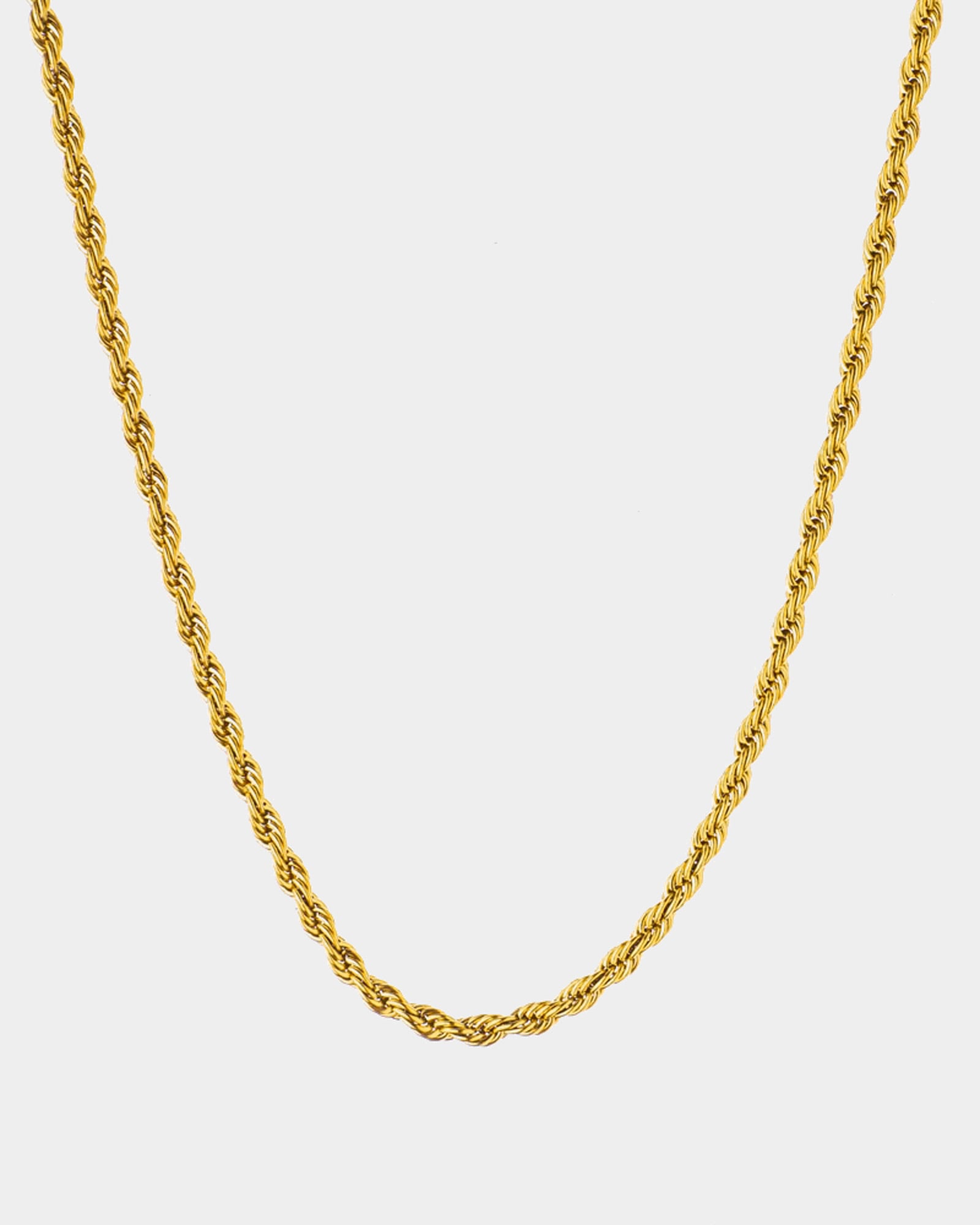Raso - Golden Stainless Steel Necklace Raso - Online Unissex Jewelry - Dicci