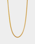 Kauai - Golden Stainless Steel Necklace 'Kauai' - Online Unisex Jewelry - Dicci