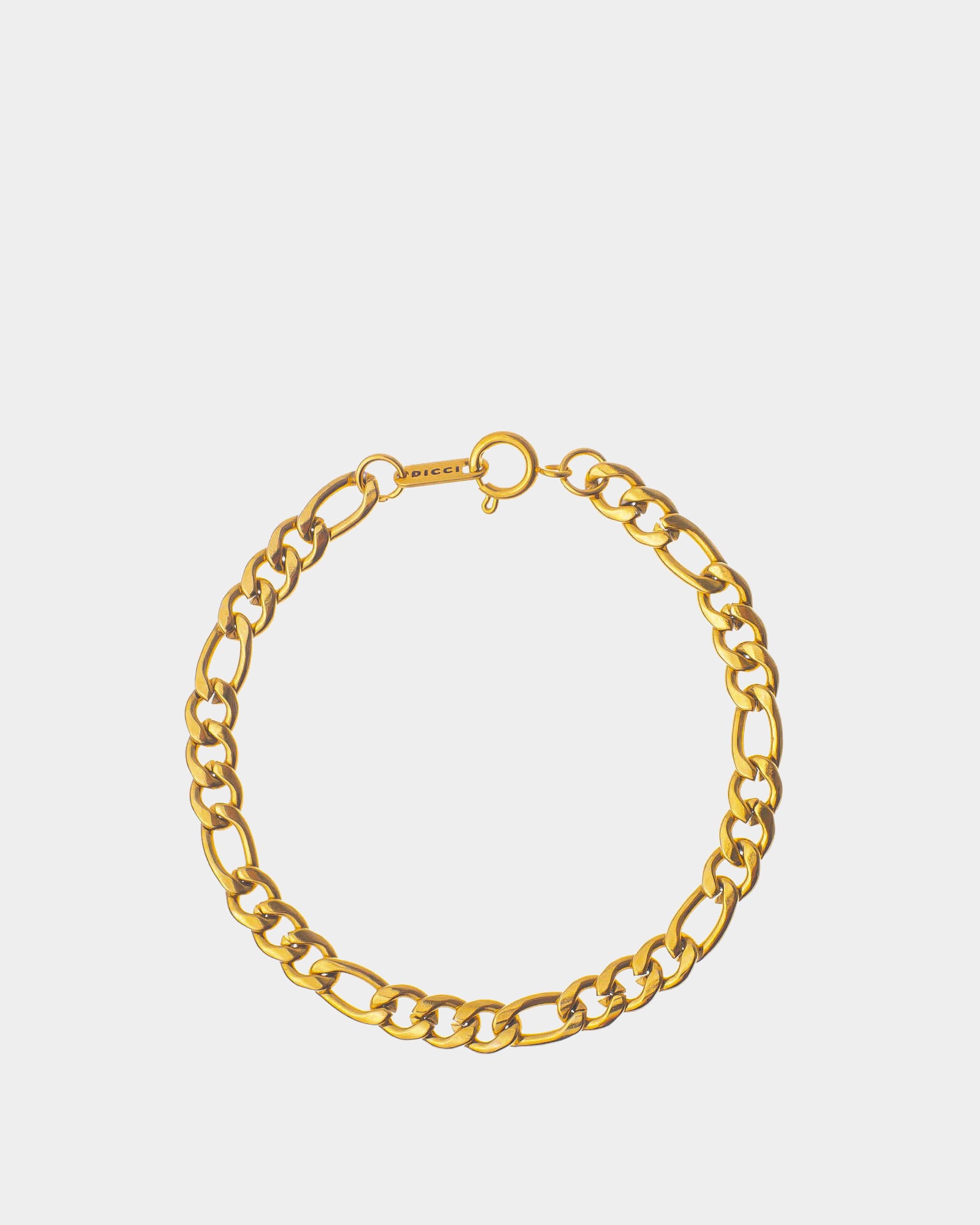 Italy - Golden Stainless Steel Bracelet 'Italy' - Online Unissex Jewelry - Dicci