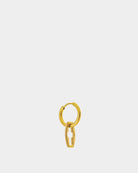 Golden Steel Earring Cross Layer - Golden Earring - Online Unissex Earrings - Dicci