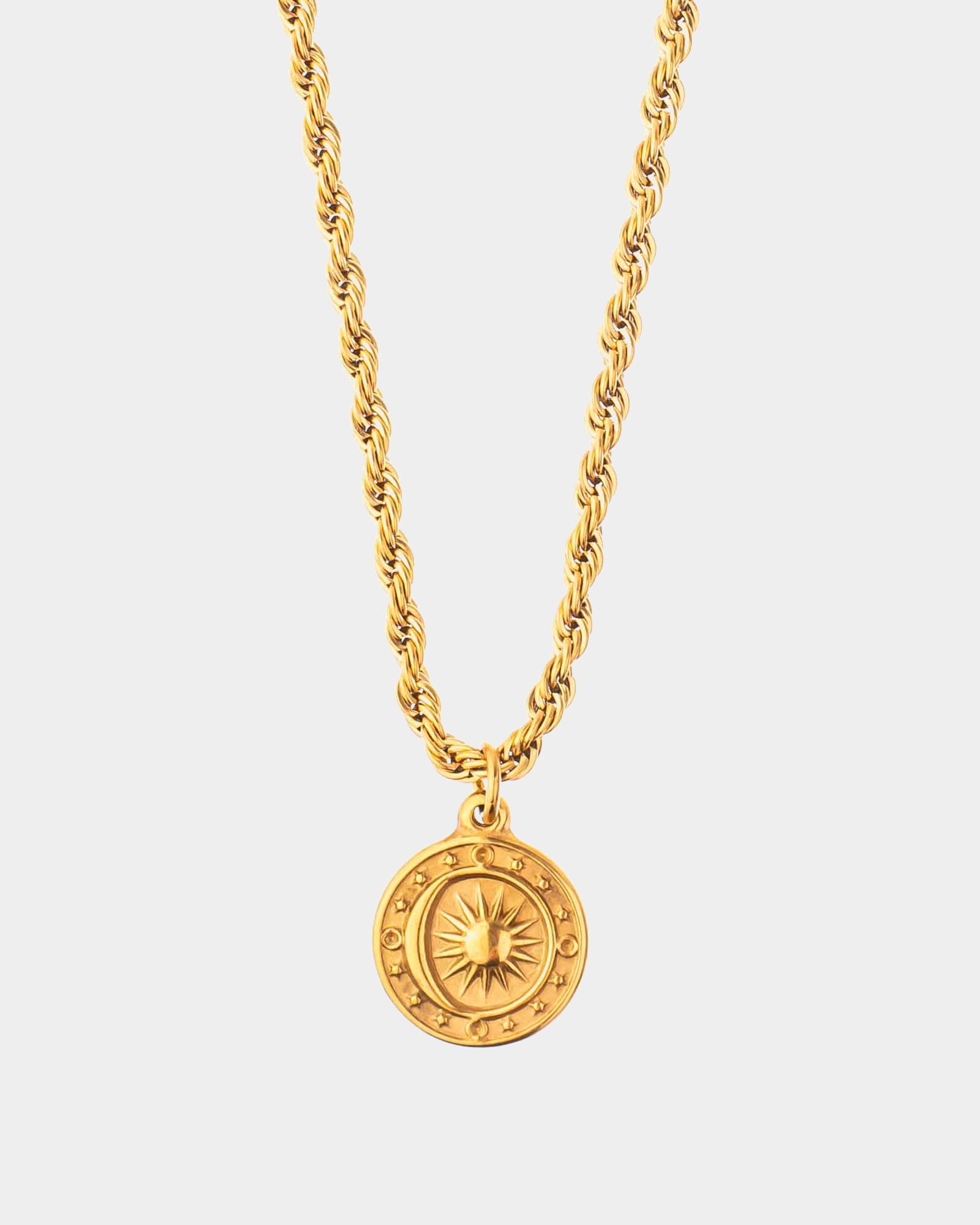 Sizigia Raso - Golden Steel Necklace Sizigia Raso - Online Unissex Jewelry - Dicci