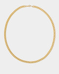Monte Carlo - Golden Steel Necklace 'Monte Carlo' - Steel Necklaces - Online Unissex Jewelry - Dicci