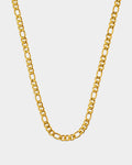 Namibia - Golden Steel Necklace 'Namibia' - Golden Chain - Online Unissex Jewelry - Dicci