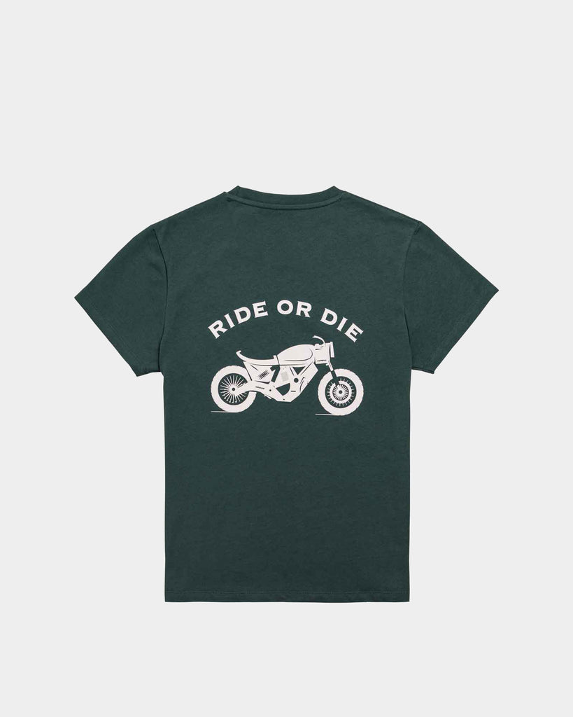 Ride or Die - Green T-shirt 'Ride or Die' - Regular Fit - Online Unissex T-shirts - Dicci
