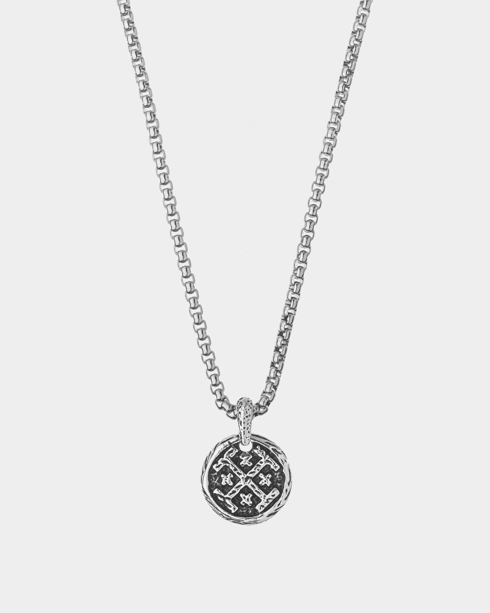 Jerusalem Cross - Stainless Steel Necklace 'Jerusalem Cross' - Online Unissex Jewelry - Dicci
